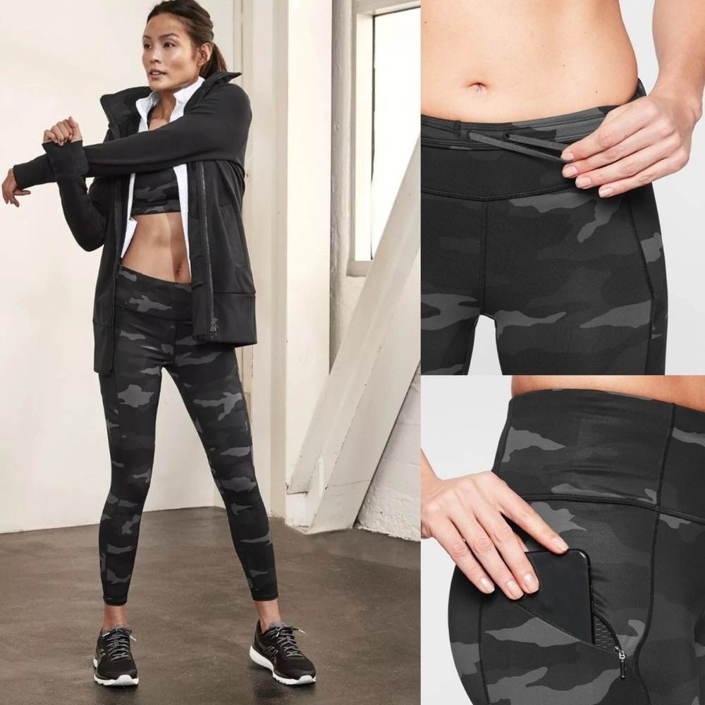 Athleta Camo Contender 7/8 leggings